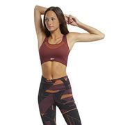 Reebok Wor Myt Seamless Bra Reggiseno Sportivo, Donna, Granat, 2XS