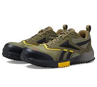 Reebok Work Men's Lavante Trail 2 Work Army Green, Black, And Yellow Composite Toe Boots