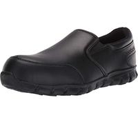 Reebok Work Men's Sublite Cushion Comp Toe Comfort Slip-on ATH Black - 14 Wide