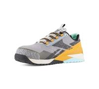 Reebok Work Nano X1 Adventure Work Composite Toe Uomo Oxford, Argento-grigio-argilla-nero, 10.5