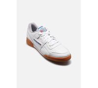 Reebok - Workout Plus - Sneakers bianche con suola in gomma-Bianco Mens 45.5 - Womens 45