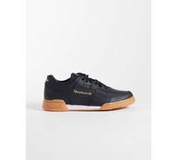 Reebok Workout Plus sneakers nere con suola marrone-Nero Mens 40 - Womens 39
