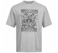 Reebok x DC COMICS Super Heroes vs Super-Villains Uomo T-shirt IB5815 gris S