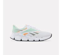 Reebok Zig DYNAMICA 6 Sneaker, Ftwr White/Tranquil Teal/Atomic Tangerin, 40 EU