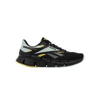 Reebok Zig DYNAMICA 6, Scarpe da Ginnastica Uomo, Core Black/Glitch Aqua/Golden Haze, 34.5 EU