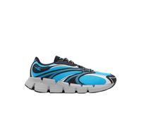 Reebok Zig HYPNOTICA, Scarpe da Ginnastica Unisex-Adulto, Core Black/Barely Grey/Future Cyan, 45 EU