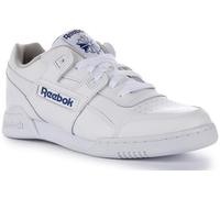 ReebokWorkout Plus - Scarpe da Ginnastica Basse uomo, Bianco (White/Royal), 43 EU
