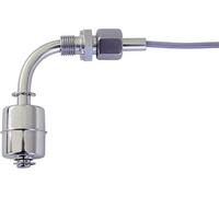 REED Electronics R1/4/verst.-EO/S-L75/WI35-E27Z-1mPVC Interruttore a Galleggiante 230 V/AC 0.4 A 1 NA, 1 NC IP67 1 pz.