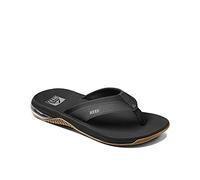 Reef Ancora, Infradito Uomo, Nero Argento, 45 EU