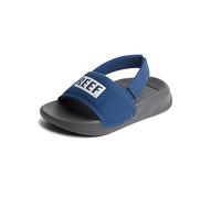 REEF Ciabatte Little One unisex per bambini, Reef Grigio/Blu, 9 Little Kid