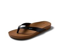 Reef Cushion Bounce Court, Infradito Bambina, Nero, 35