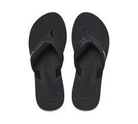 REEF, Cushion Breeze, Infradito da donna, plantare ultra morbido, supporto per arco plantare, nero, 38.5 EU