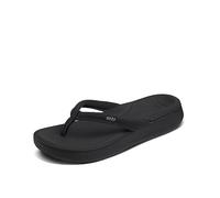 Reef Cushion Cloud, Infradito Donna, Black, 41 EU