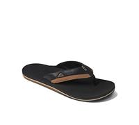Reef Cushion Dawn, Flip-Flop Uomo, Black/Tan, 44 EU