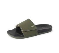 REEF Cushion Phantom Slide, Sandali a Ciabatta Uomo, Verde Oliva/Nero, 44.5 EU