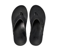 Reef Cushion Spring, Infradito Uomo, Nero/Grigio, 44 EU