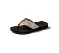 Reef Donna Cushion Threads Flipflop, Vintage White, 38 EU