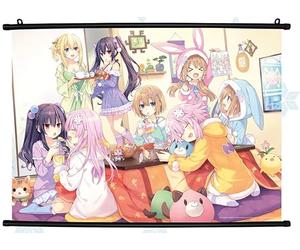 Reef Entertainment Neptunia's Cozy Kotatsu - Wall Scroll 32" X 24" (Merch)