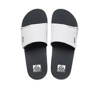 Reef Fanning Ciabatte infradito da uomo Slide Navy Orange Sliders, Grigio e bianco, 46 EU