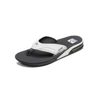 Reef - Fanning, Flip-flop Uomo, Vari colori, grigio/bianco, 42 EU