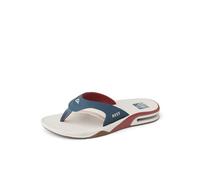 REEF Fanning - Infradito da uomo con apribottiglie, supporto per arco plantare, suola resistente, impermeabile, Varsity, 42 EU
