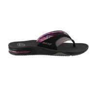 Reef Fanning, Infradito Donna, Multicolore (Black/Grey Bla), 37.5 EU