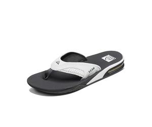 Reef Fanning, Infradito Uomo, Grigio (Grey/White), 38