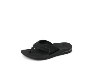 Reef Fanning, Infradito Uomo, Nero (tutto nero), 48