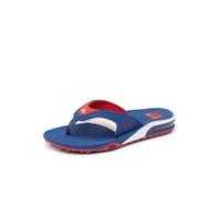Reef Fanning Pregame, Infradito Uomo, Rosso, Bianco, Blu, 43 EU