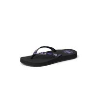 Reef Ginger, Infradito Donna, Nero Viola, 37 EU