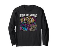 Reef Keeper Aquarium My Tank Is My Sanctuary Maglia a Manica