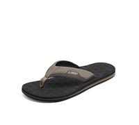 Reef Lo Squartatore, Infradito Uomo, Nero abbronzato, 45 EU