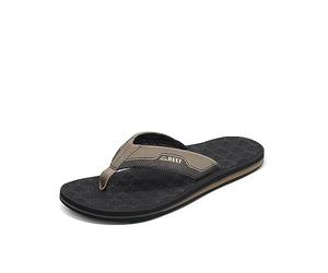 Reef Lo Squartatore, Infradito Uomo, Nero abbronzato, 46 EU