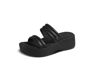 Reef Lofty Lux Hi - Sandali da donna, Black, 40 EU