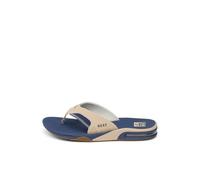 REEF Men's Smoothy Flip Flop, Tan Navy Tan, 46 EU
