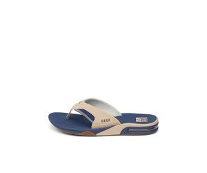 REEF Men's Smoothy Flip Flop, Tan Navy Tan, 46 EU