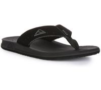 REEF Phantoms Tanga Spiaggia Estiva Passanti Uomo Sandali Nero UK 6 - 12
