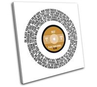 Reef Place Your Hands Lyrics Record Song Vinyl Canvas Wall Art Picture Print
