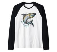 Reef Rags Jumping Tarpon in Onda Fuori Coda Passeggiata Maglia con Maniche Raglan
