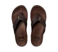 Reef - Infradito in pelle - Reef J-Bay III Dark Brown/Dark Brown per Uomo in Pelle - Taglia 8 US - Marrone Marrone 8 US