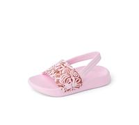 REEF Sandalo con uno scivolo per bambini/bambini, leggero e impermeabile, cinturino posteriore, Rosa Moderno Floreale, 7 Toddler