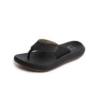 Reef Swellsole Cruiser, Infradito Uomo, Black/Grey, 45 EU