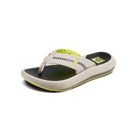 Reef Swellsole CruiserFlip-Flop Uomo, Grigio Lime, 45 EU
