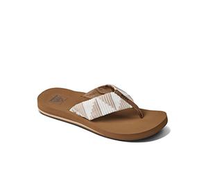 Reef Tessuto a Molla, Infradito Donna, Sabbia, 42.5 EU