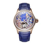 REEF TIGER Orologio Analogico Automatico Donna con Cinturino in Pelle ORGA7105-PLLD