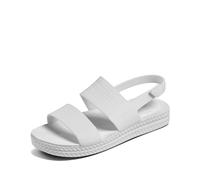 Reef Water Vista Higher Sandali da donna con plateau e cinturino in velcro regolabile, bianco, 40 EU