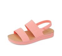 REEF Water Vista Womens Platform Sandal, Water Friendly, Adjustable Strap, Burnt Coral, 8