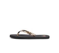 Reef Women's Bliss Nights Flip-Flop, Classic Leopard, 4 UK