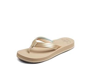 REEF Women's Cushion Breeze Sandal, Golden Hour, 8