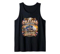 Reefer Camion Driver Cold Load Long Road Trucker Life Canotta